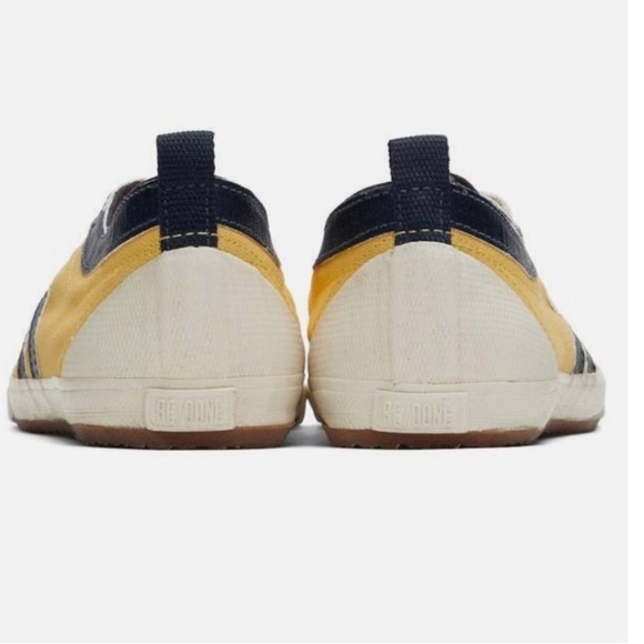 NWT Re / Done 90’s Low Top Marigold Sneakers Size 6 - Picture 5 of 13